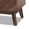 Baxton Studio Hartman Mid-Century Walnut Brown Finished Wood Storage Cabinet 193-11717-ZORO - alternate 6
